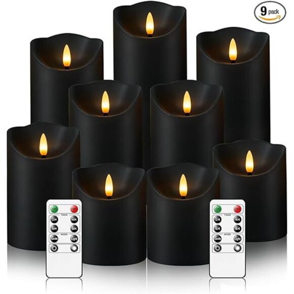 Flameless Candles with Remote, Battery Operated Flickering Flameless Candles - Picture 7 of 7